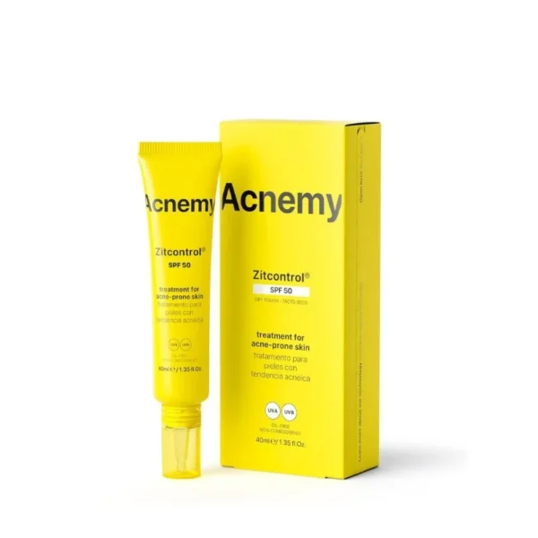 Acnemy Zitcontrol 40 ml Crema de fata pentru acnee cu SPF50