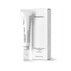 Transparent Lab Overnight Soft + Smooth Lip Treatment 15 ml Masca de noapte reparatoare pentru buze