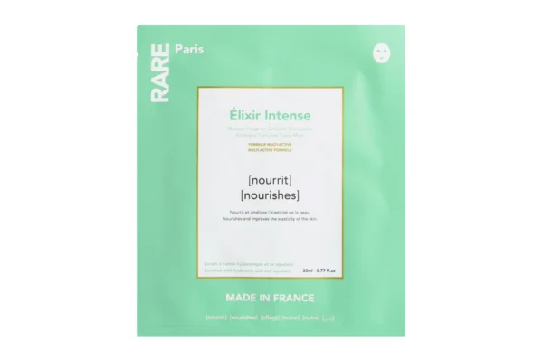RARE Paris Élixir Intense Nourishing Face Mask Питательная маска для лица с гиалуроновой кислотой и скваланом