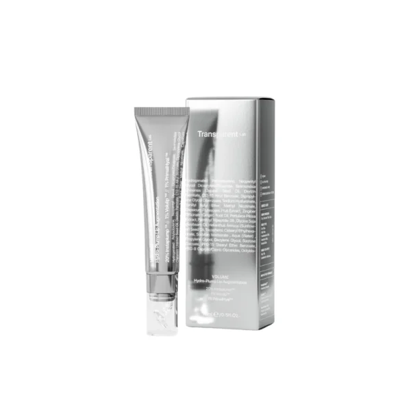 Balsam de buze pentru imbunatatirea volumului, 15ml – Transparent Lab