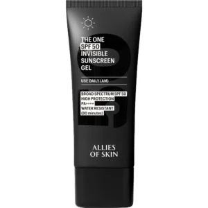 ALLIES OF SKIN The One SPF 50 Invisible Sunscreen Gel, Deluxe, 20 ml